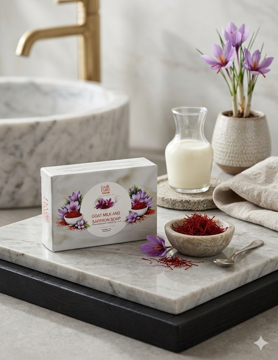 GOAT MILK AND SAFFRON SOAP