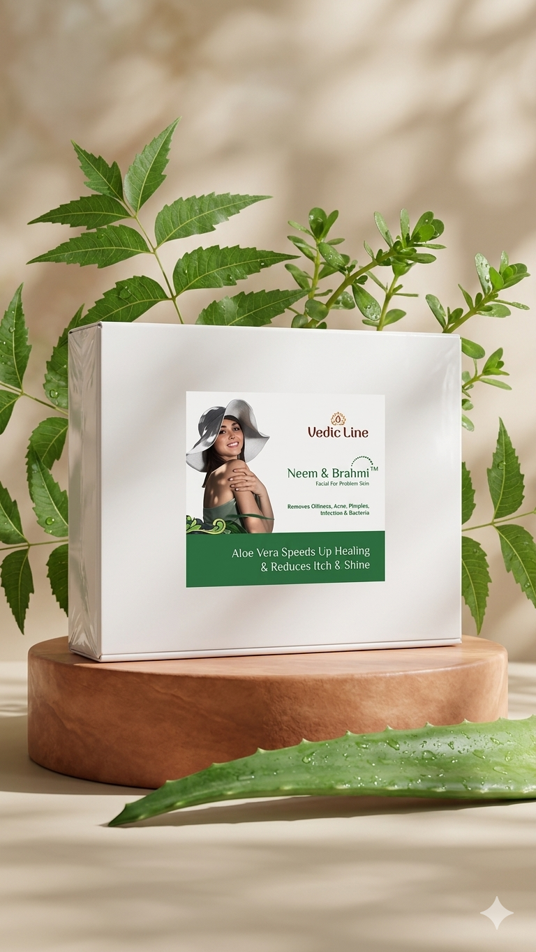 VEDIC LINE NEEM BRAHMI FACIAL KIT