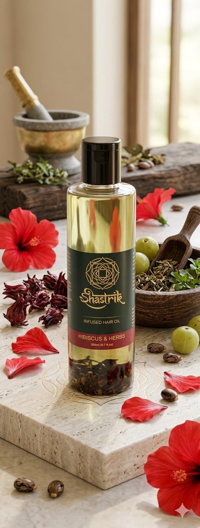 SHASTRIK HIBISCUS N HERB OIL