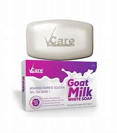 VCare Goat Milk White Soap
