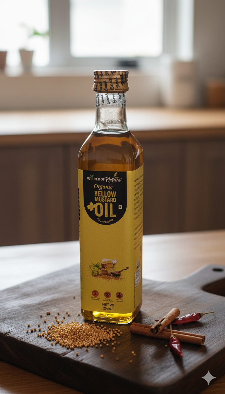 WON YELLOW MUSTARD Oil