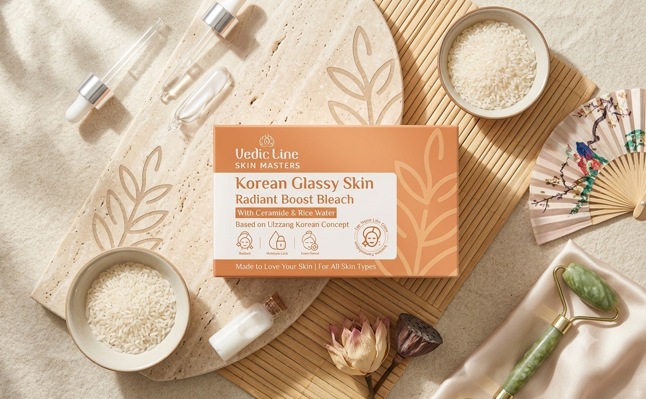 VEDIC LINE KOREAN GLASSY SKIN RADIANT BLEACH